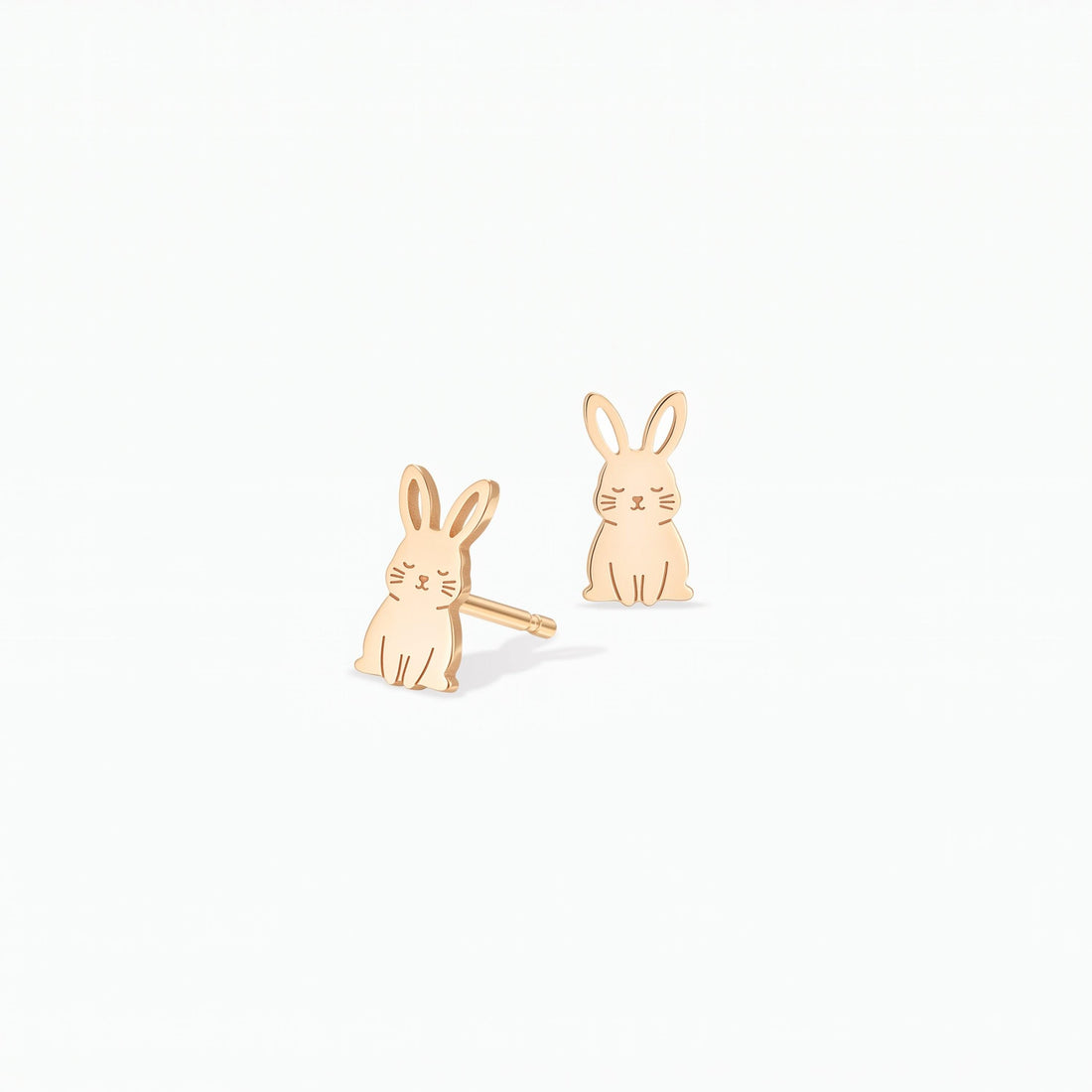 Rabbit Bunny Stud Earrings