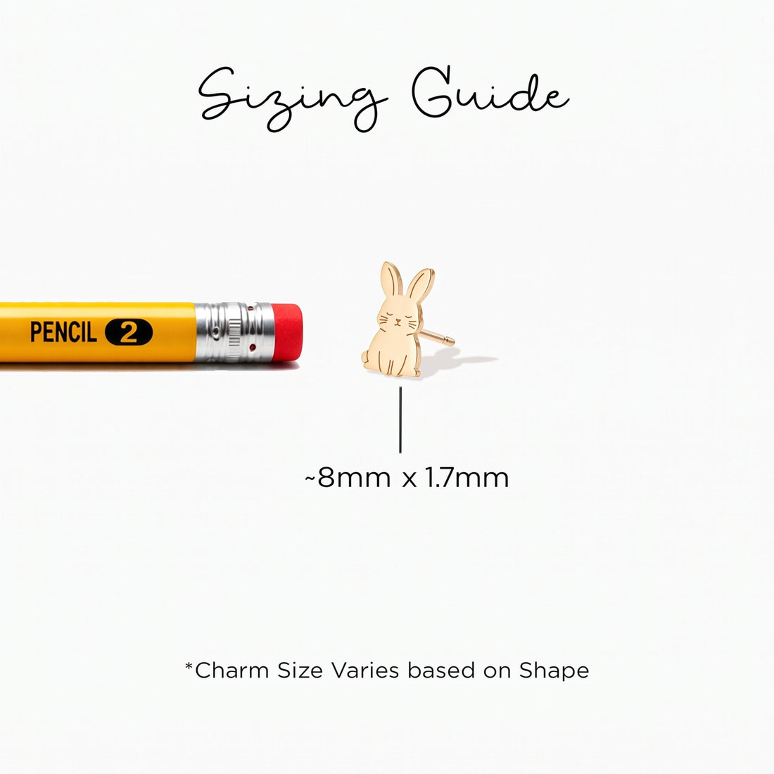 Rabbit Bunny Stud Earrings