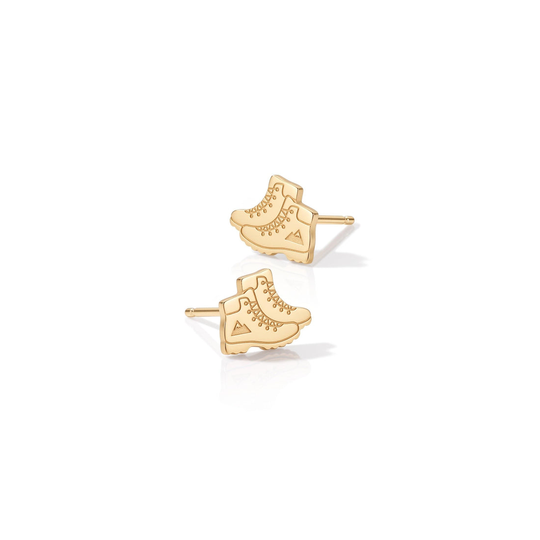 Hiking Boot Charm Stud Earrings