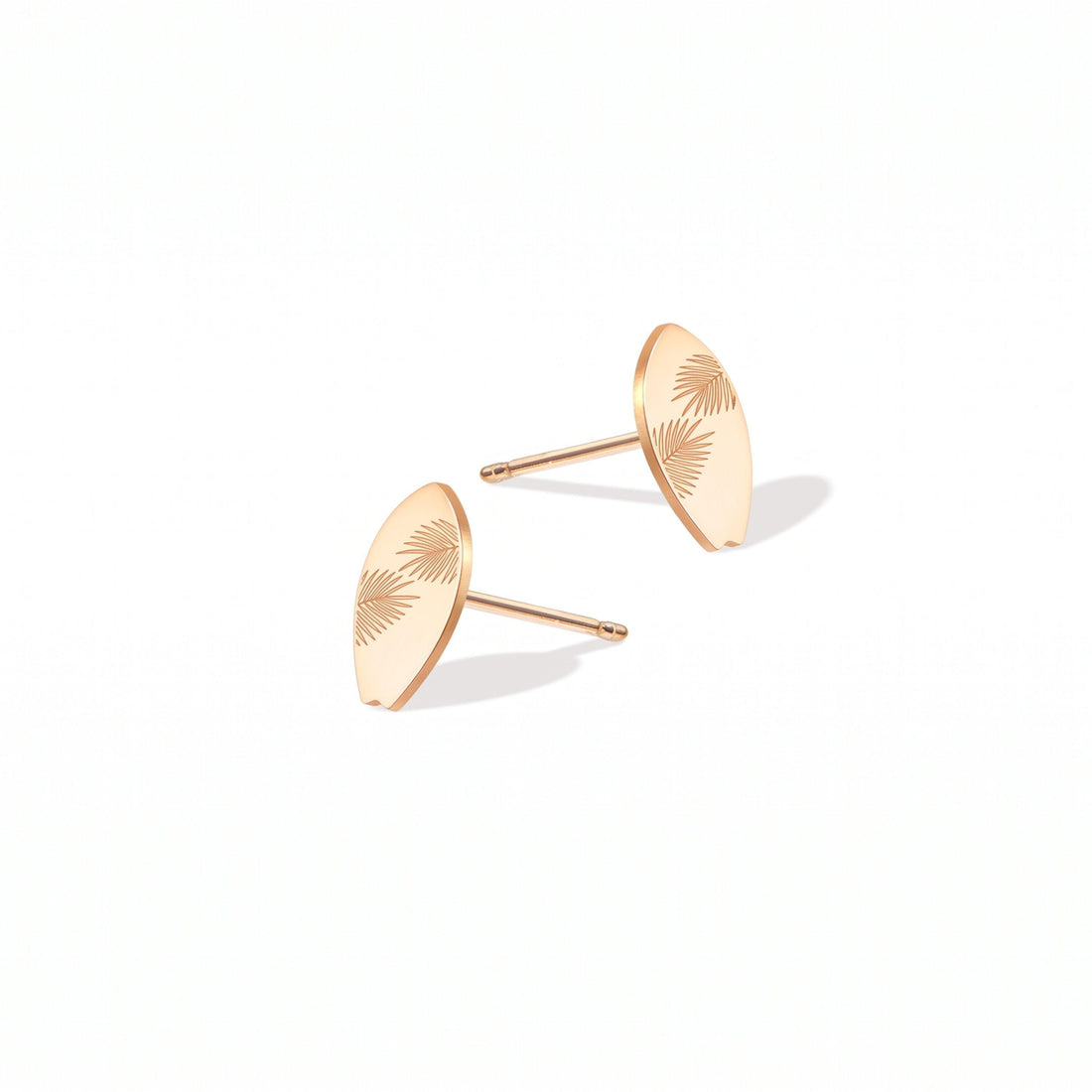 Surfboard Charm Stud Earrings