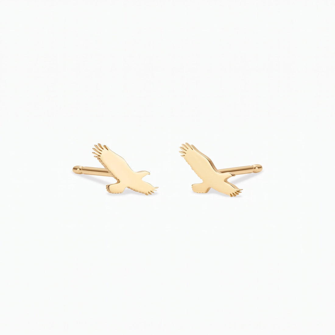 Flying Eagle Bird Stud Earrings