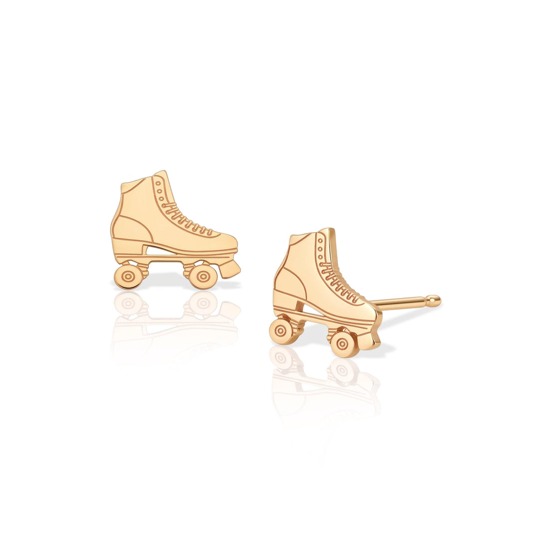 Retro Roller Skate Stud Earrings