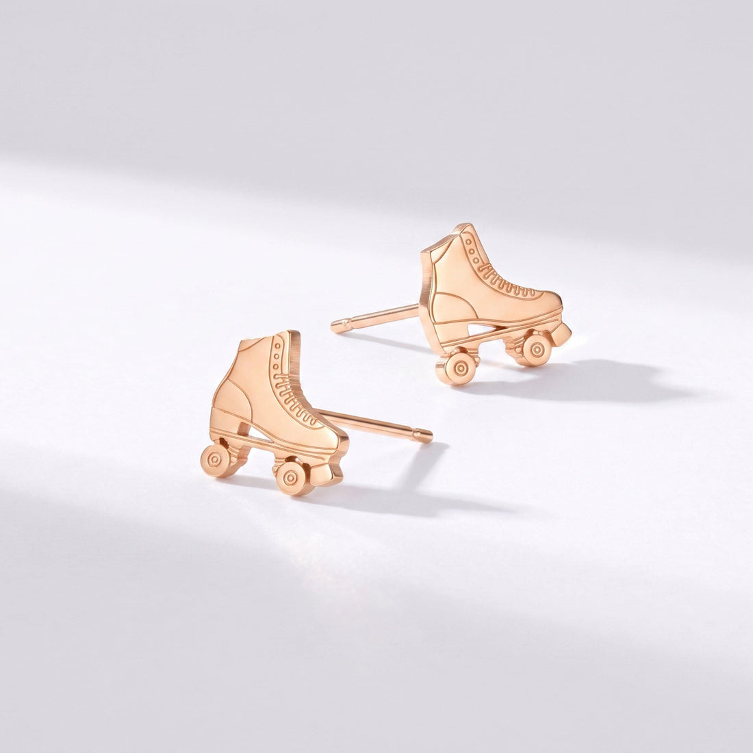 Retro Roller Skate Stud Earrings