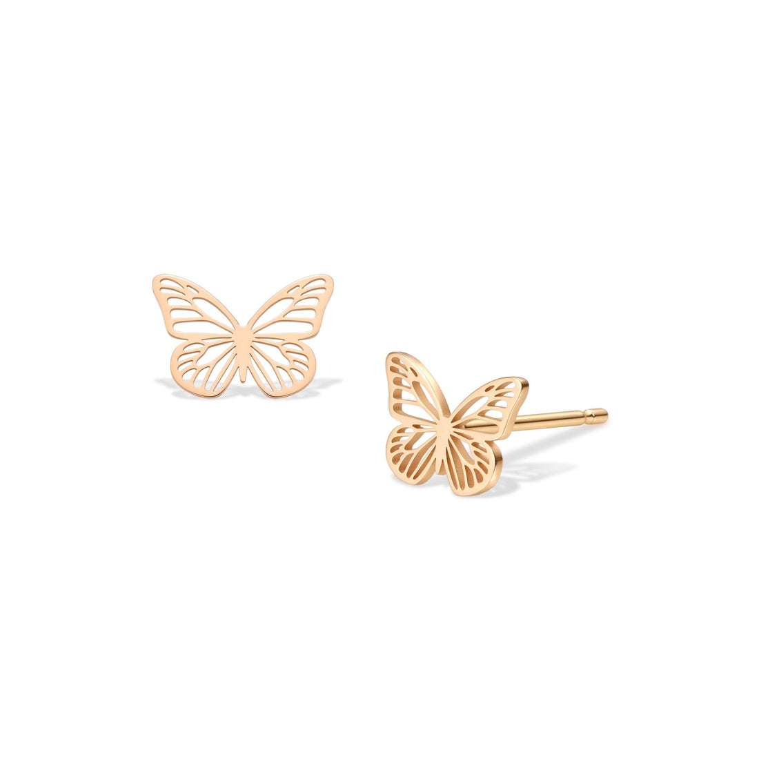 Butterfly Cutout Stud Earrings