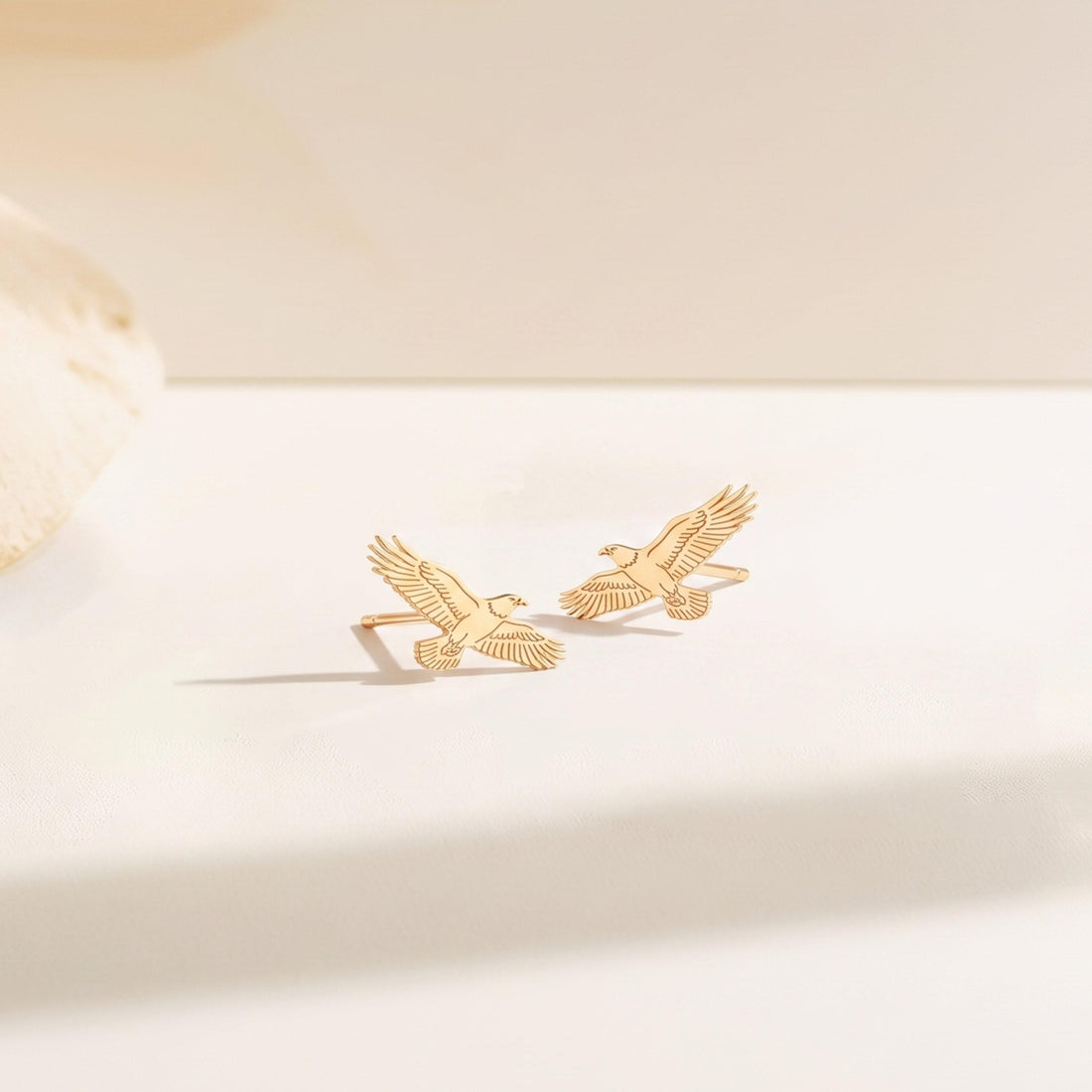 Flying Eagle Stud Earrings