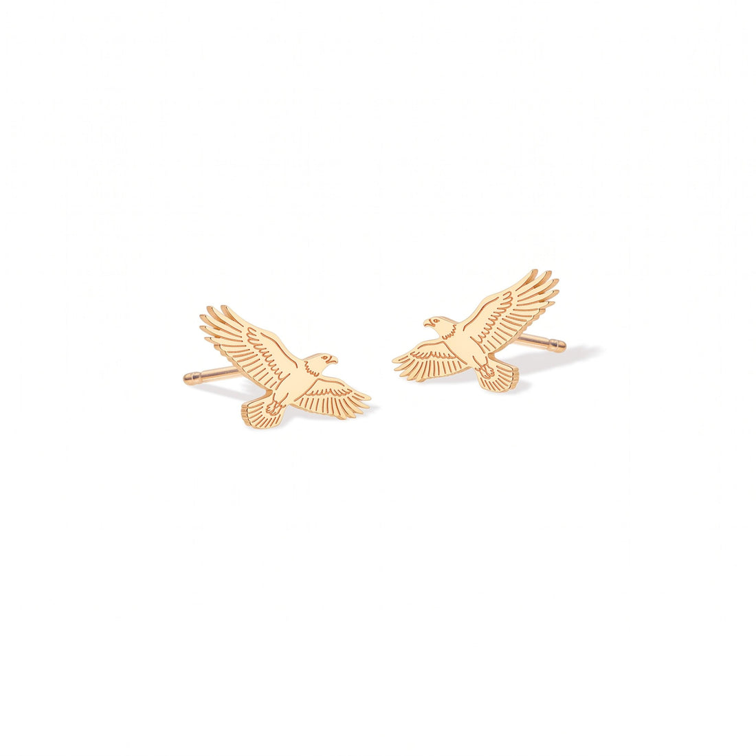 Flying Eagle Stud Earrings
