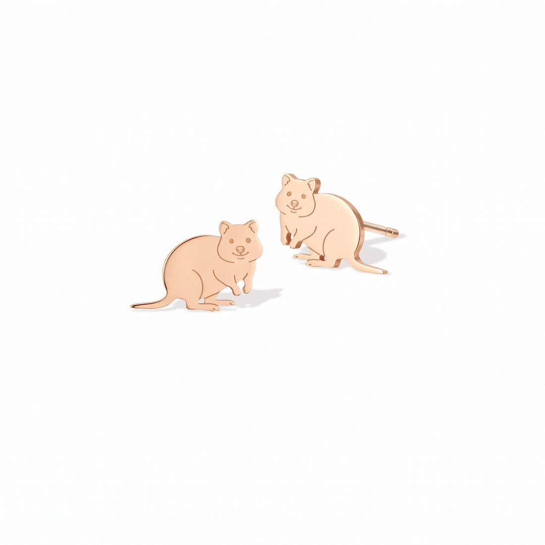 Sitting Kangaroo Stud Earrings
