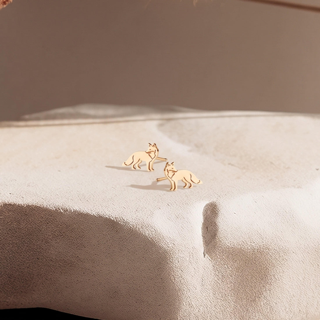 Fox Hunter Stud Earrings