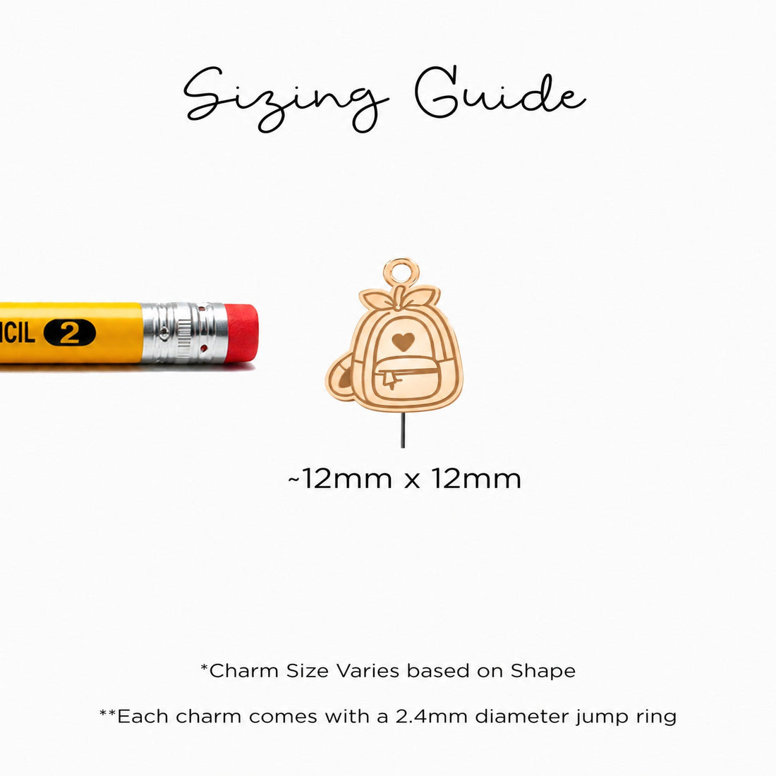 Backpack Charm Beady Necklace