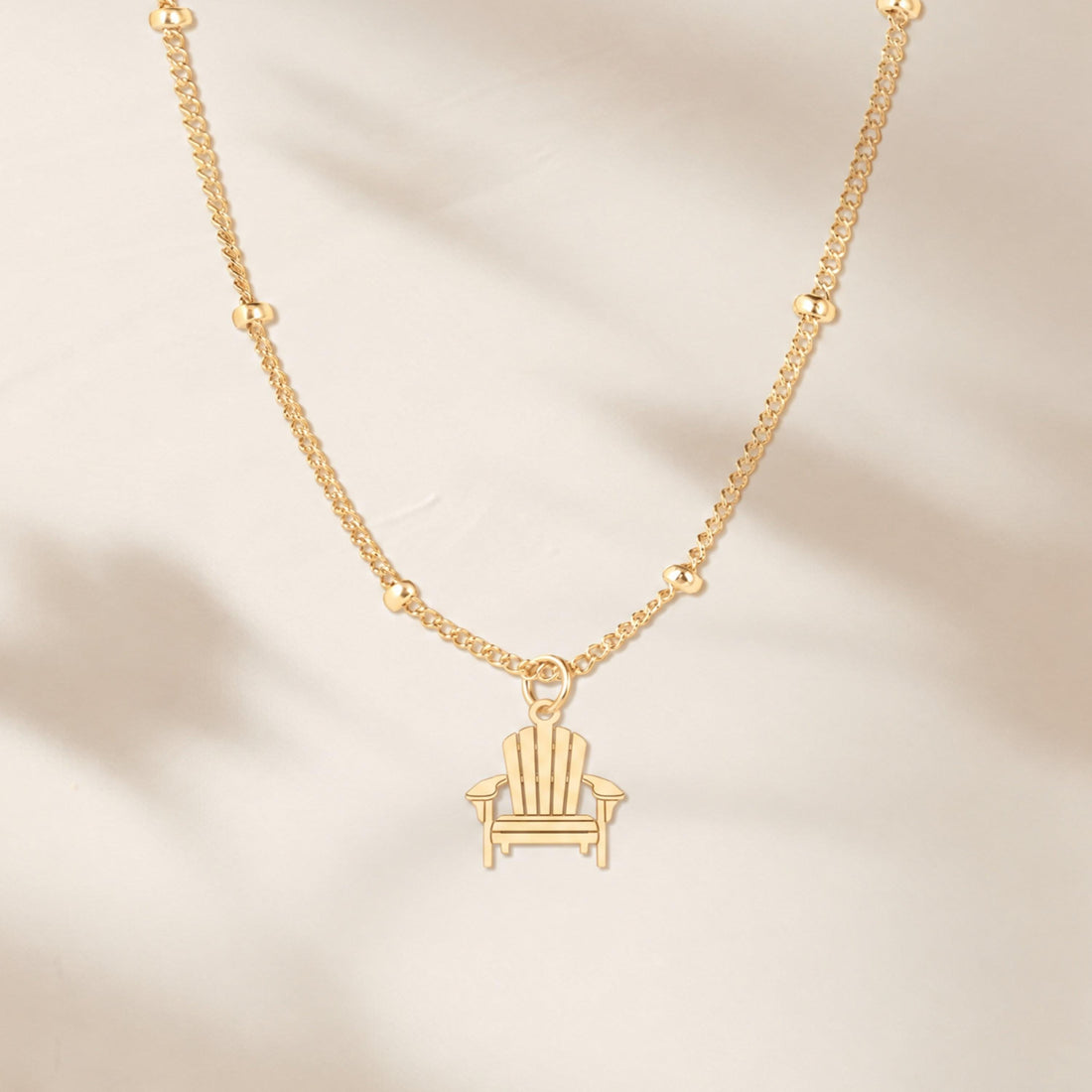 Adirondack Chair Charm Necklace