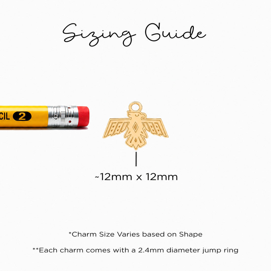 Eagle Charm Beady Necklace