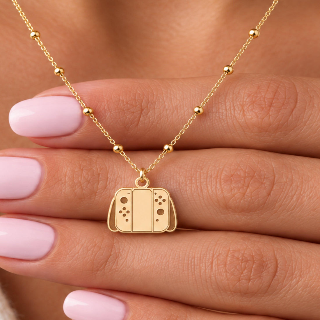 Game Controller Charm Necklace