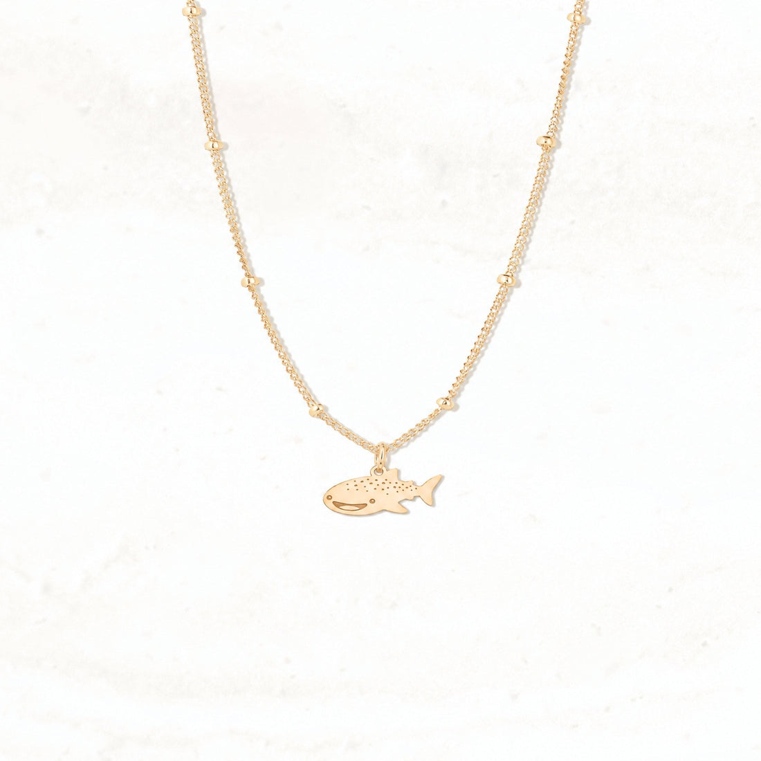 Whale Shark Beady Necklace