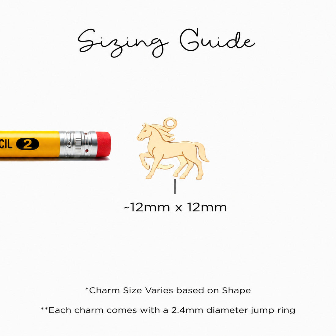 Prancing Horse Charm Necklace