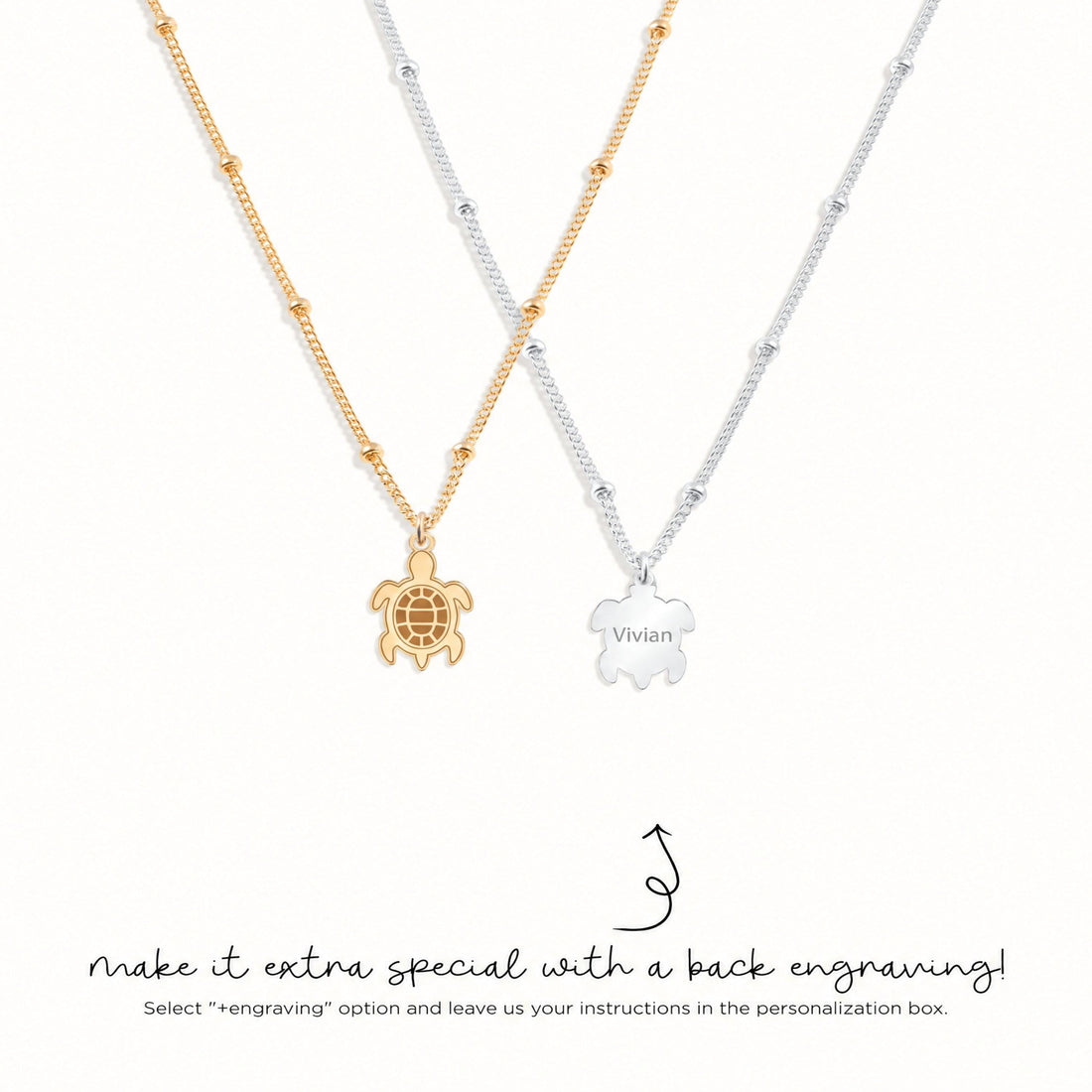 Sea Turtle Beady Necklace