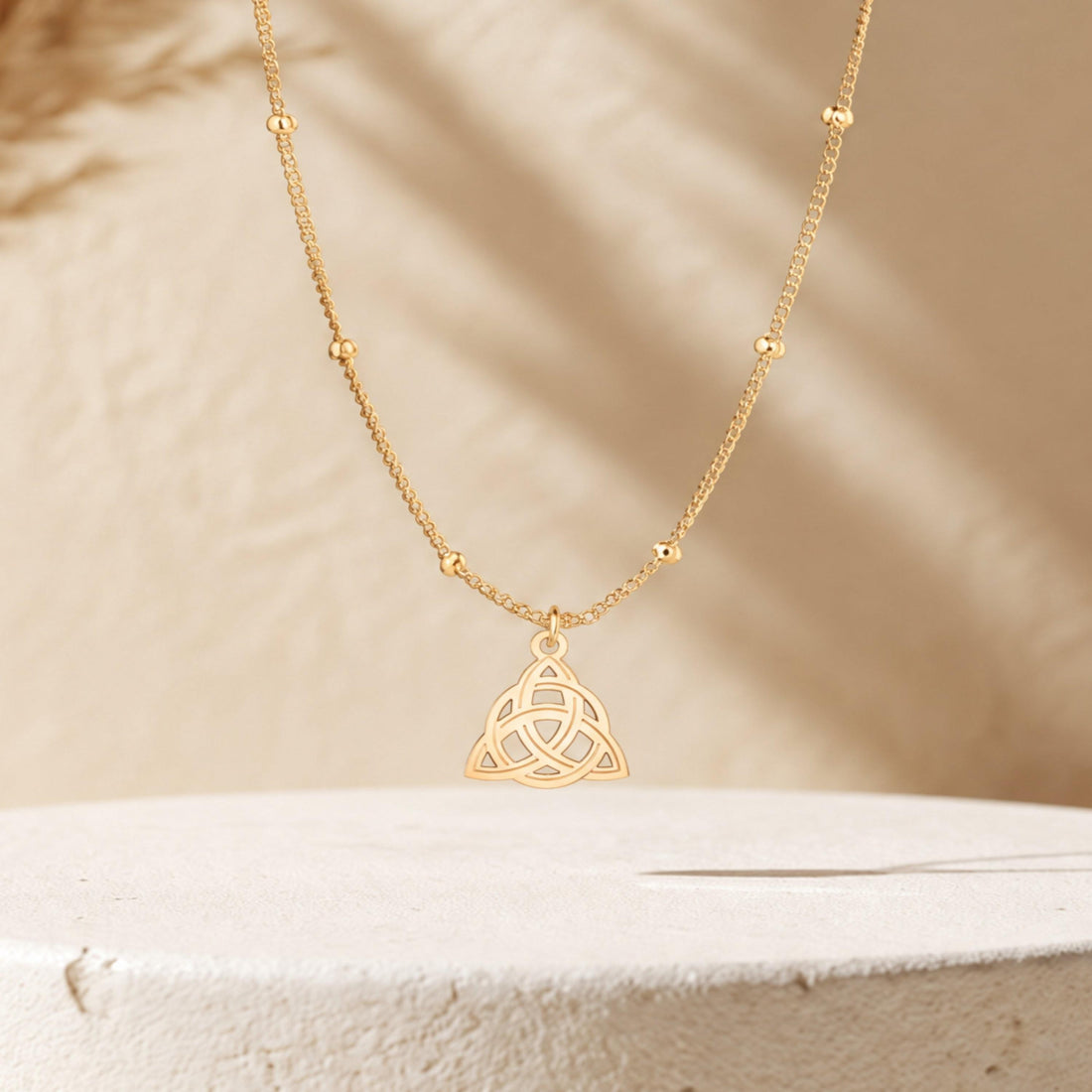 Celtic Knot Charm Necklace