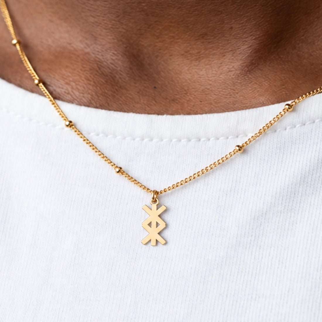 Norse Rune Charm Necklace