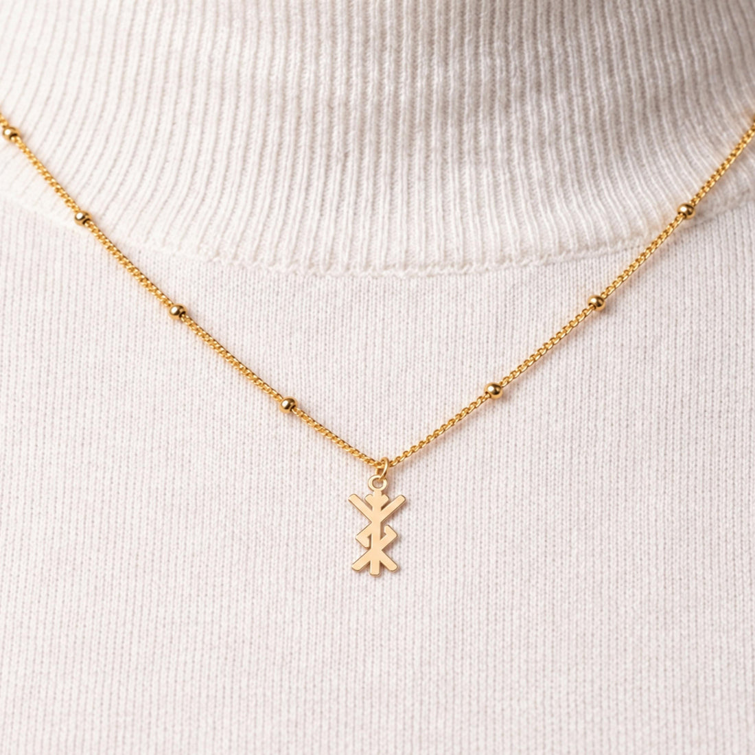 Norse Rune Charm Necklace