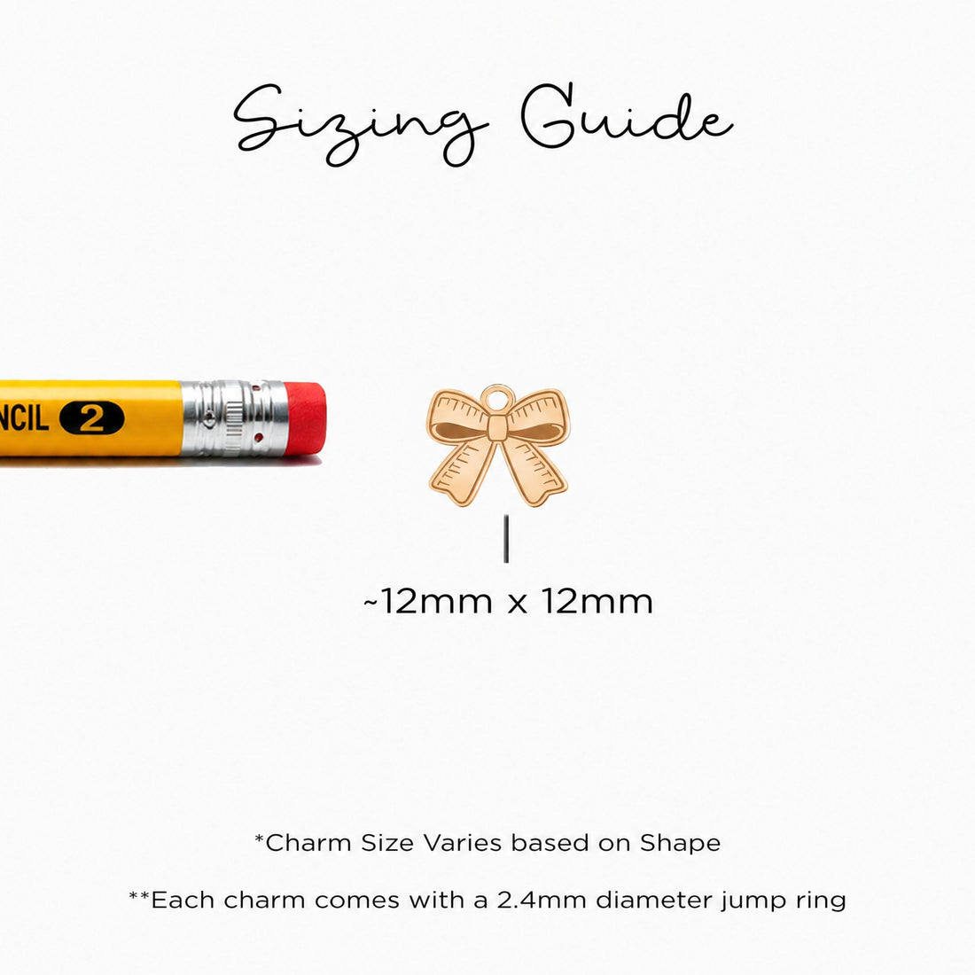 Ribbon Bow Charm Necklace