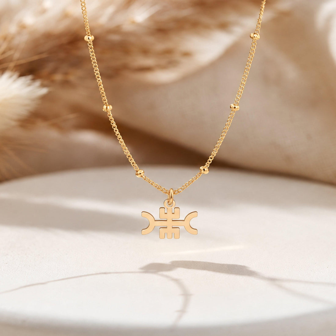 Viking End Strife Rune Charm Necklace