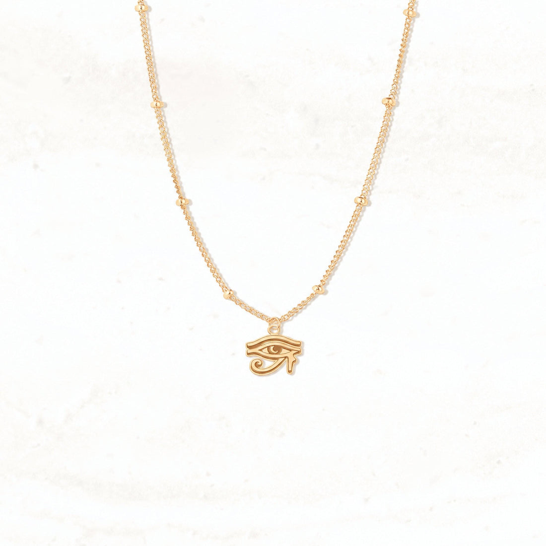 Eye of Horus Charm Necklace