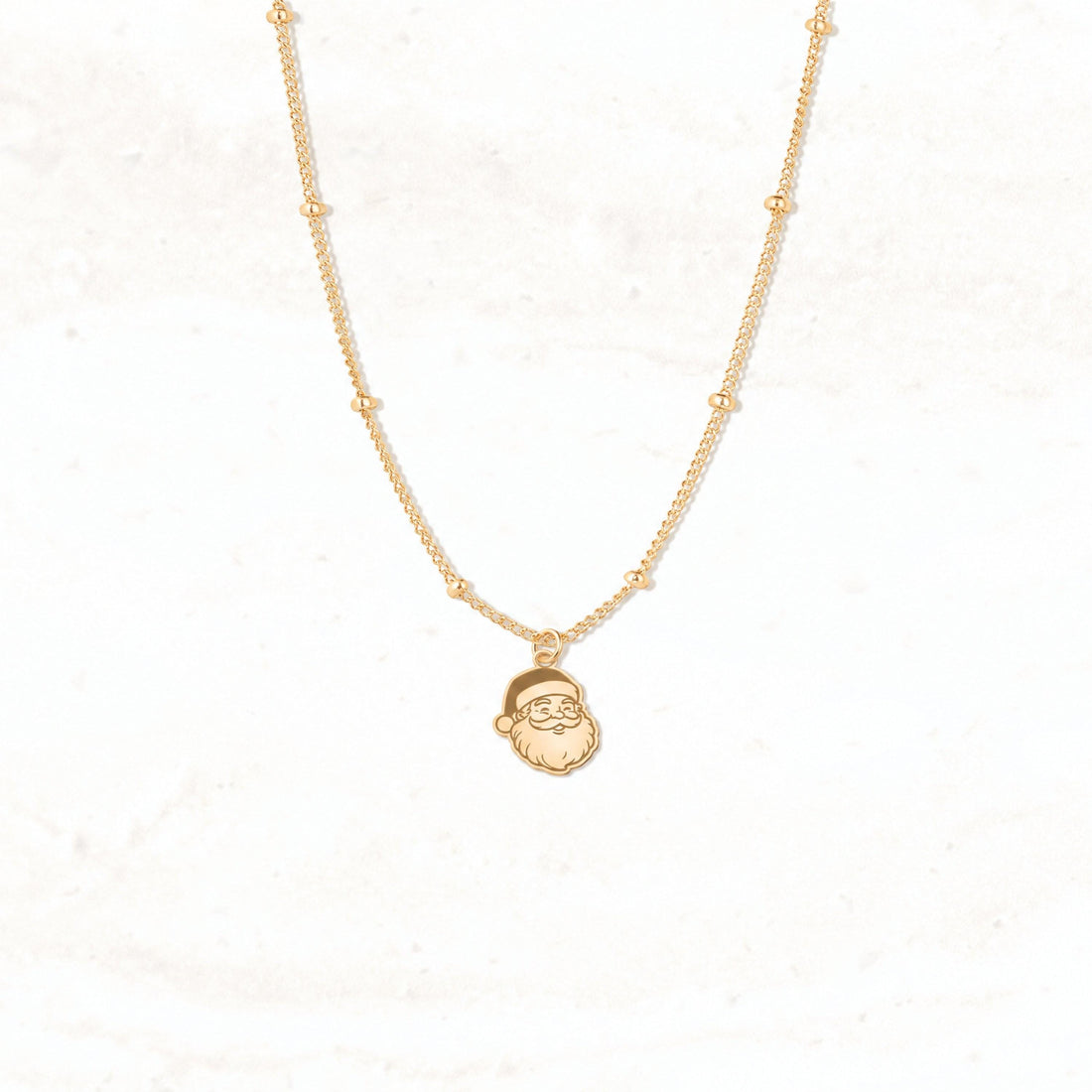 Santa Claus Charm Necklace