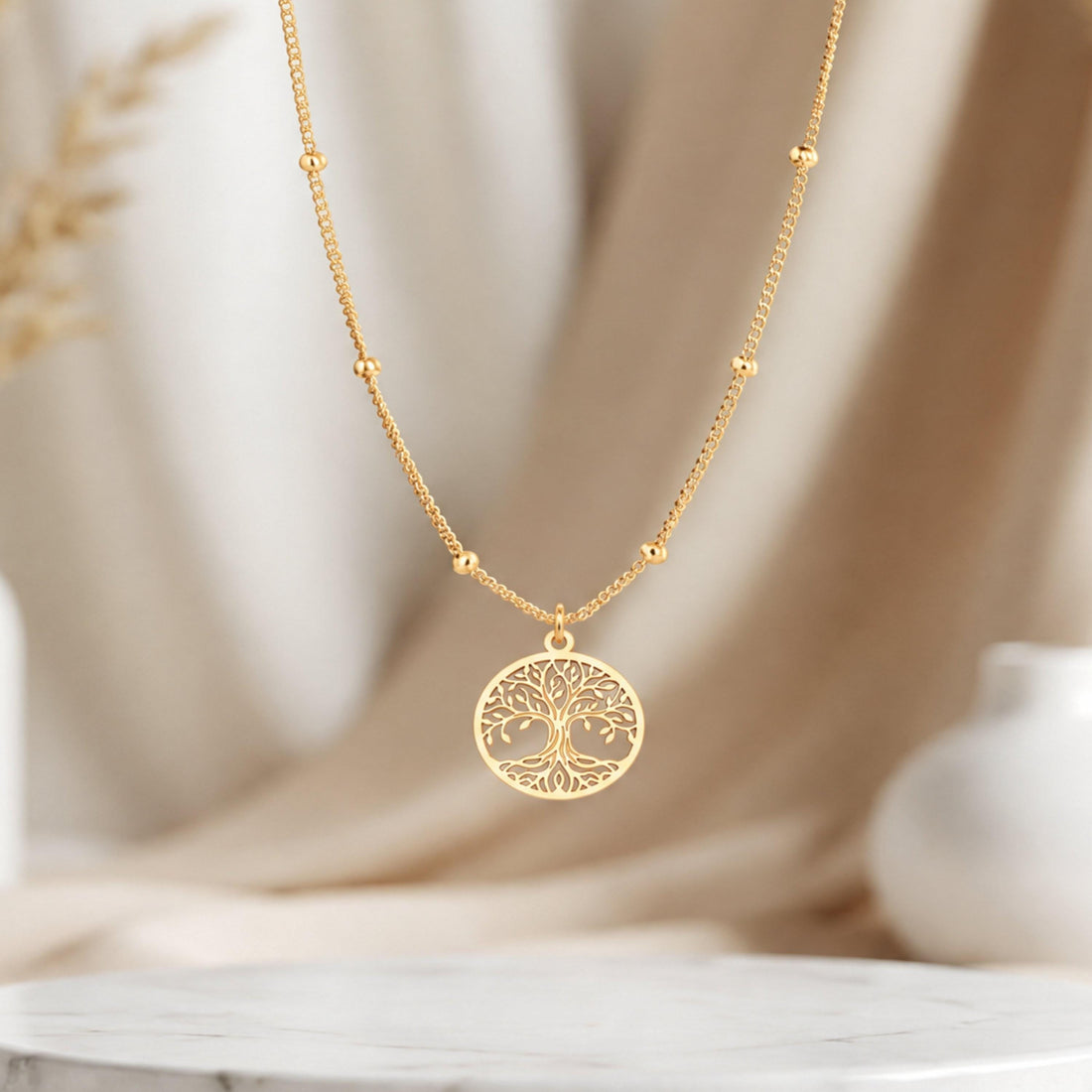 Tree of Life Charm Necklace