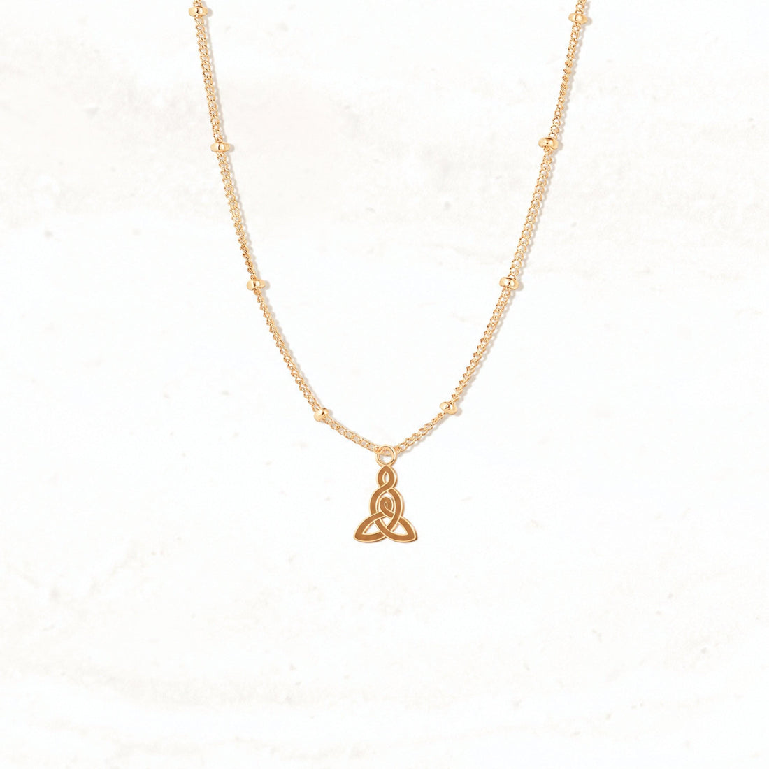 Celtic Knot Charm Necklace