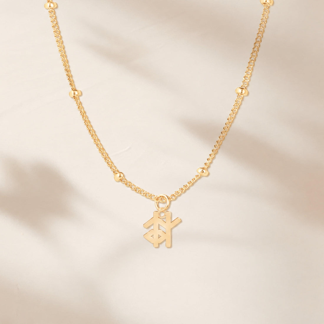 Viking Rune Charm Necklace