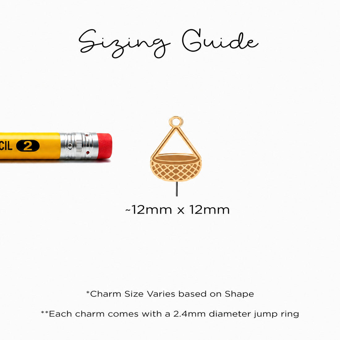 Picnic Basket Charm Necklace