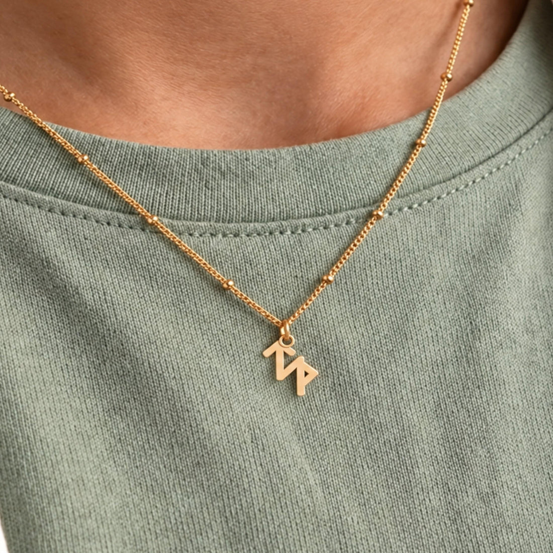 Sagittarius Charm Beady Necklace