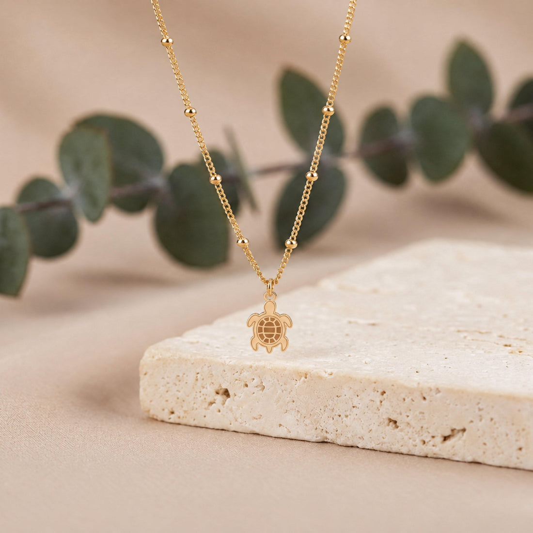 Sea Turtle Beady Necklace
