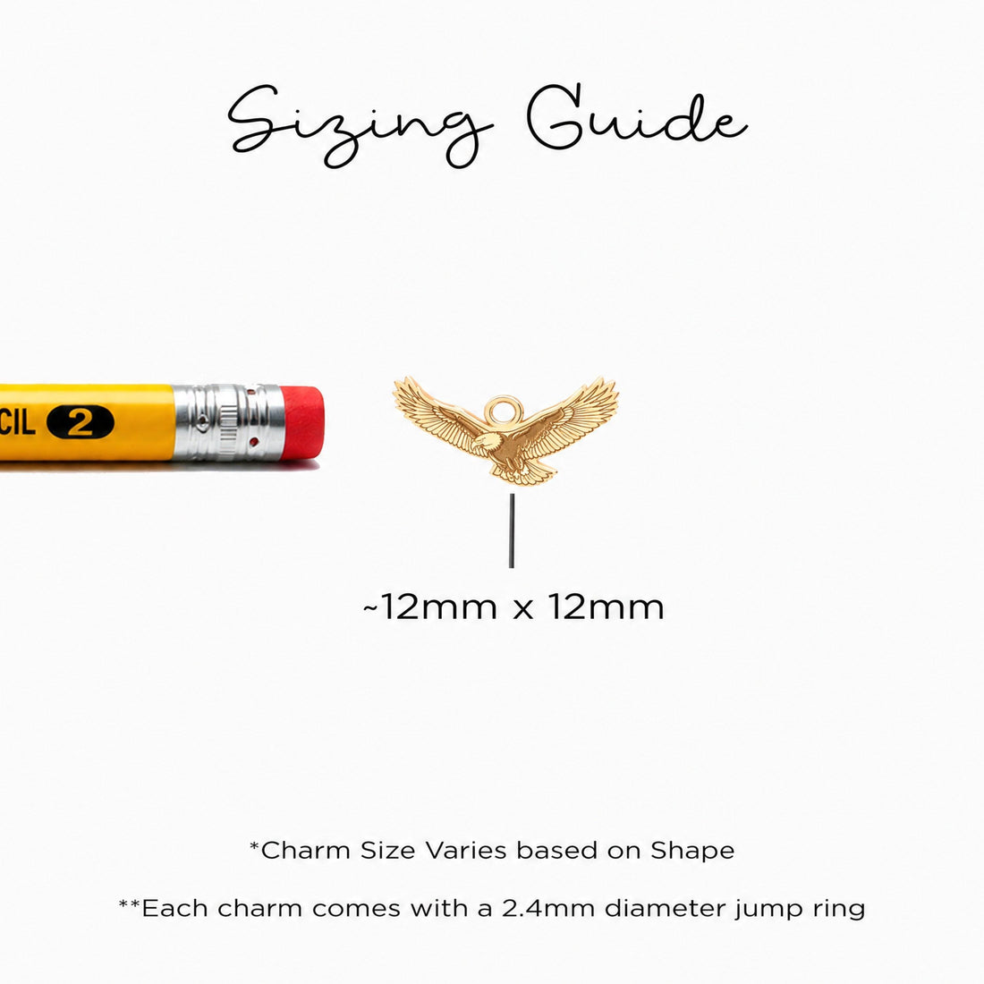 Flying Eagle Beady Necklace