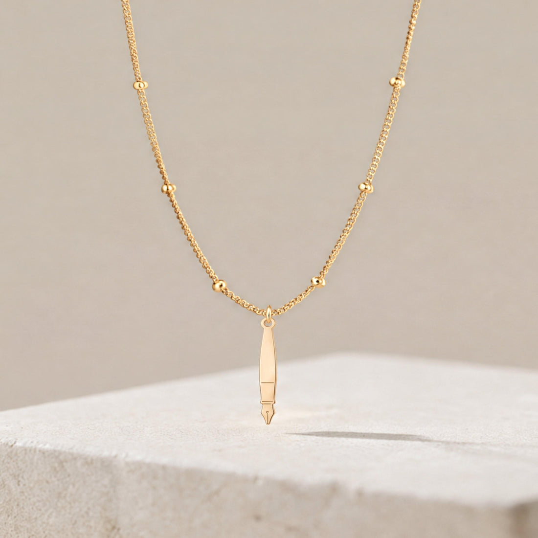 Fountain Pen Nib Necklace