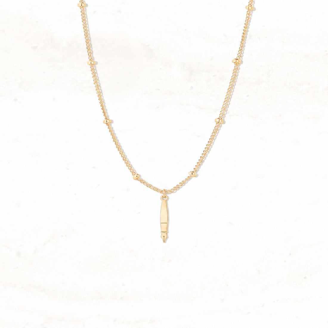 Fountain Pen Nib Necklace