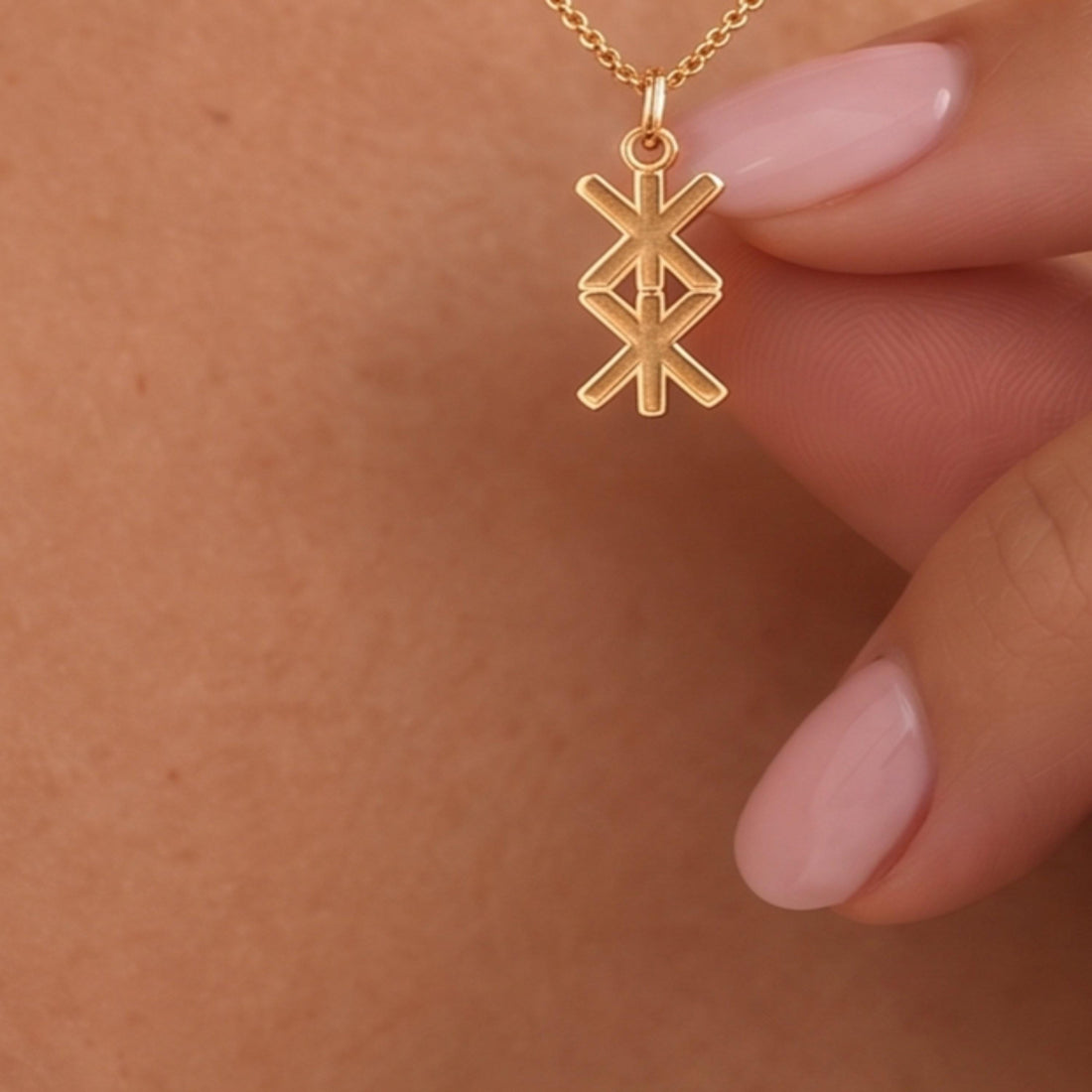 Norse Rune Charm Necklace