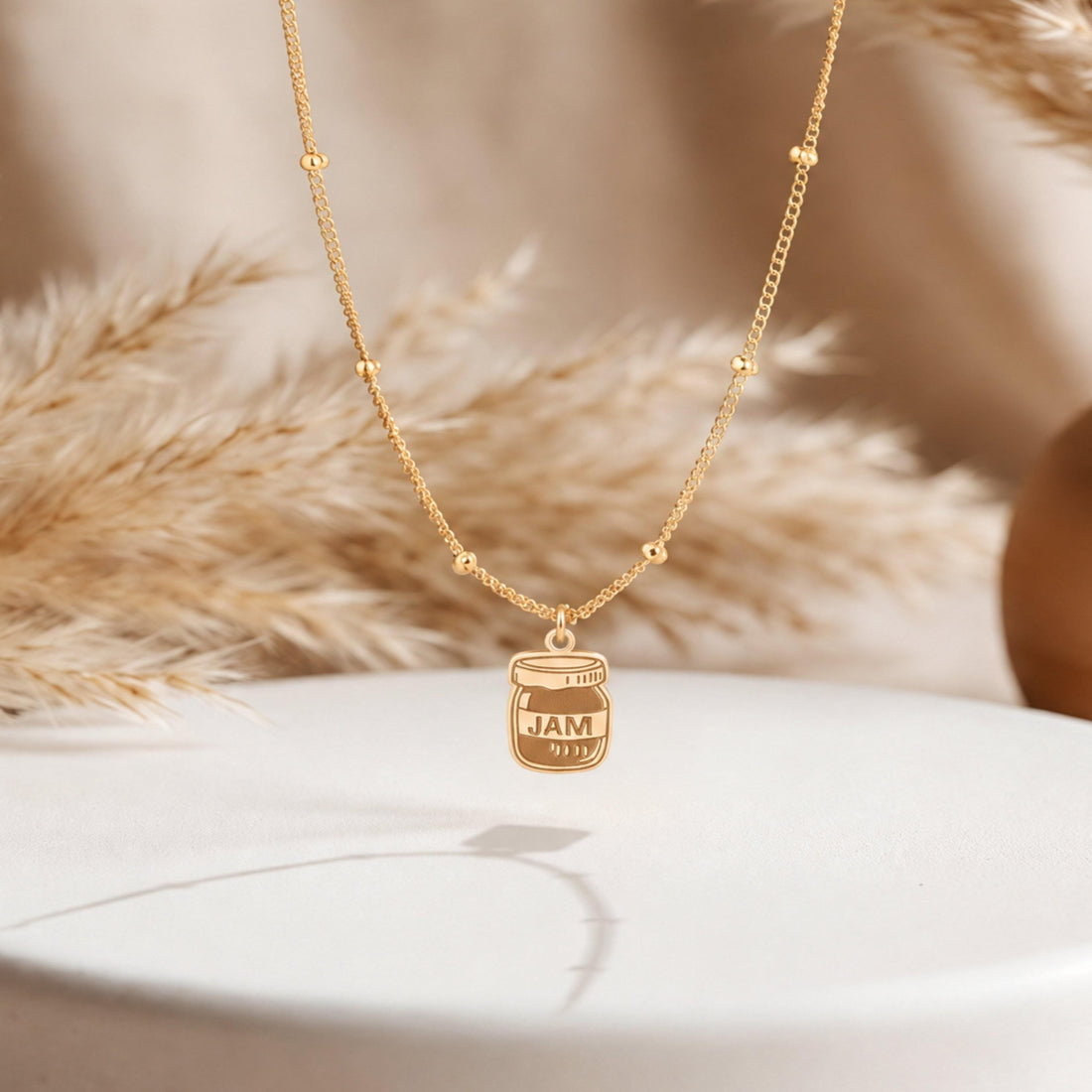 Jam Jar Charm Necklace
