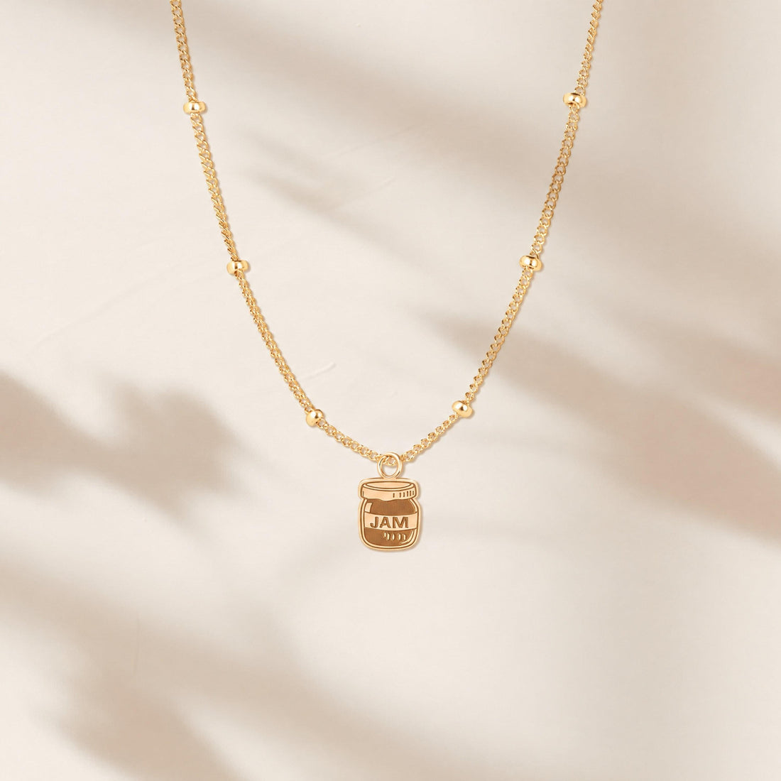 Jam Jar Charm Necklace
