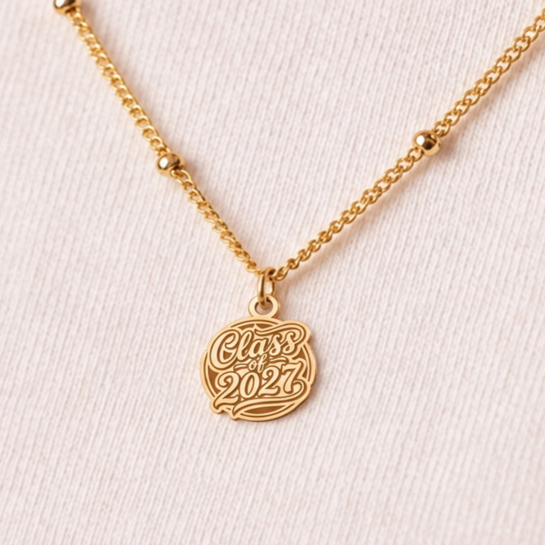 Class of 2027 Charm Necklace