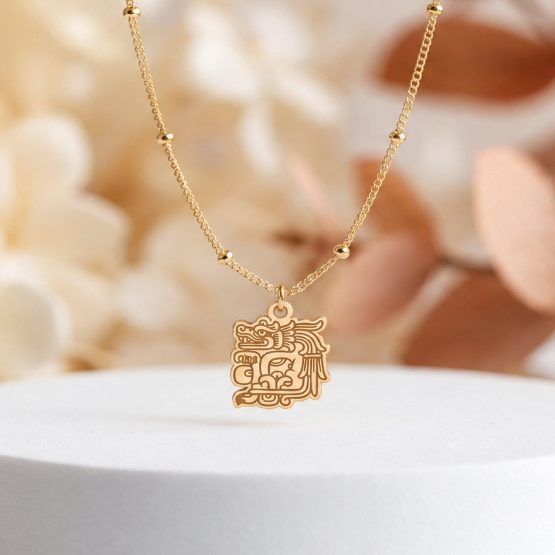 Chinese Dragon Charm Necklace