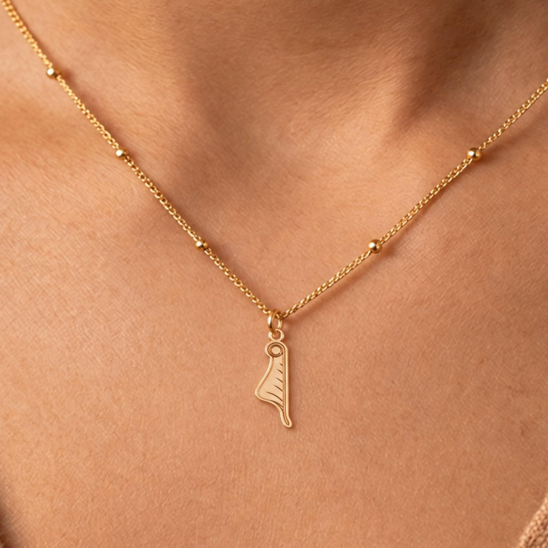 Angel Wing Charm Necklace