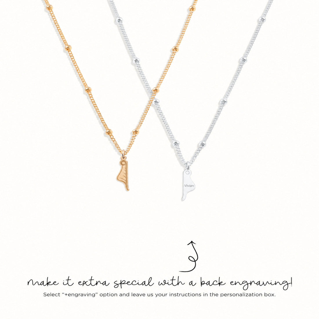Angel Wing Charm Necklace
