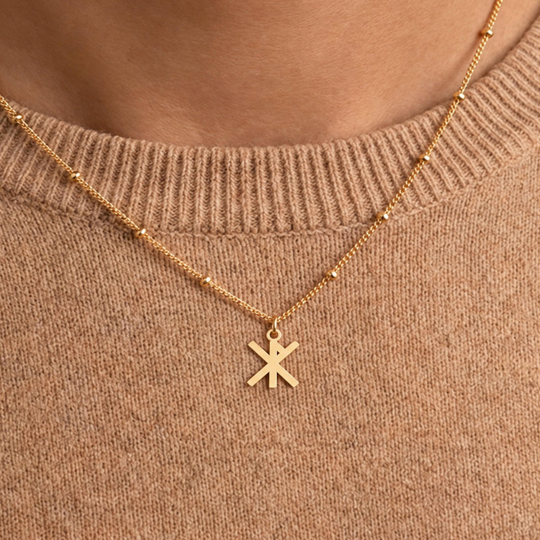 Gift of Joy Rune Charm Necklace
