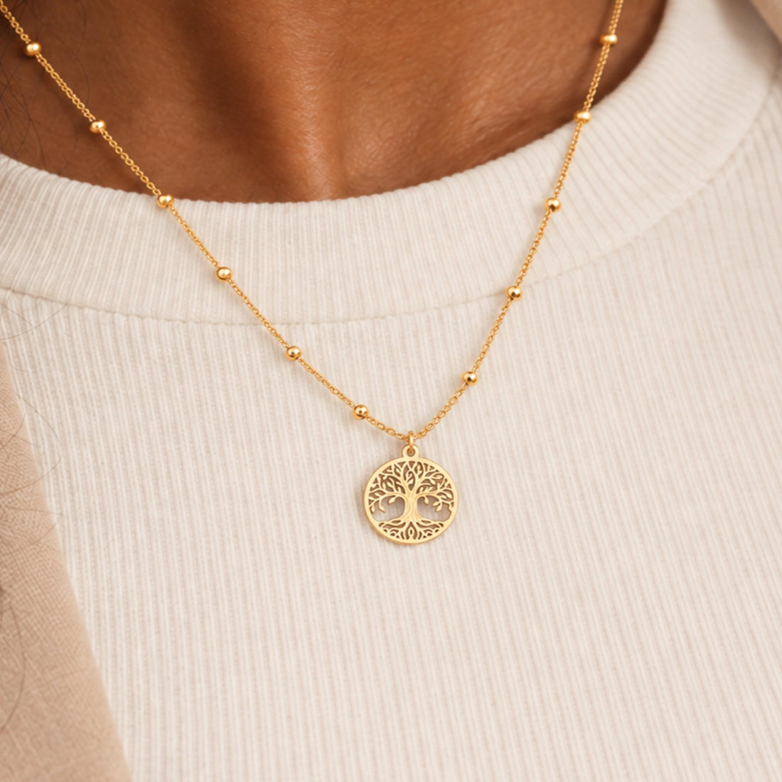 Tree of Life Charm Necklace
