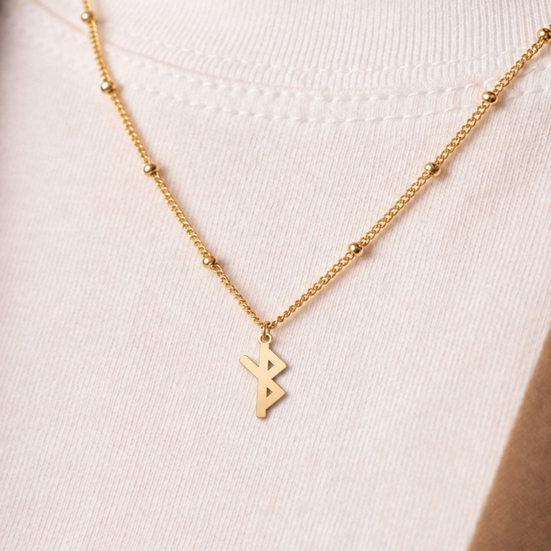 Health and Healing Rune Charm Necklace