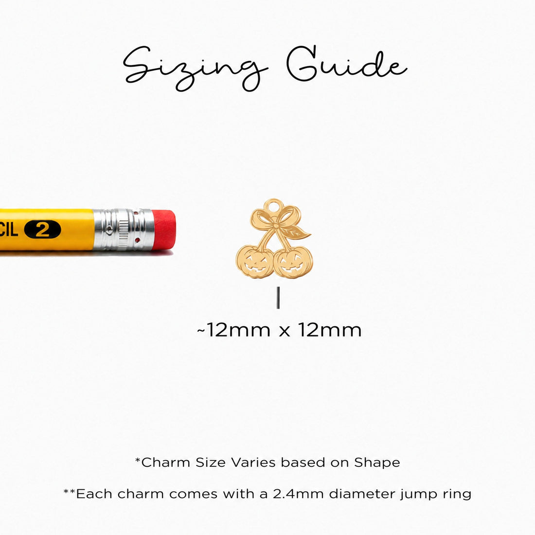 Pumpkin Duo Charm Necklace
