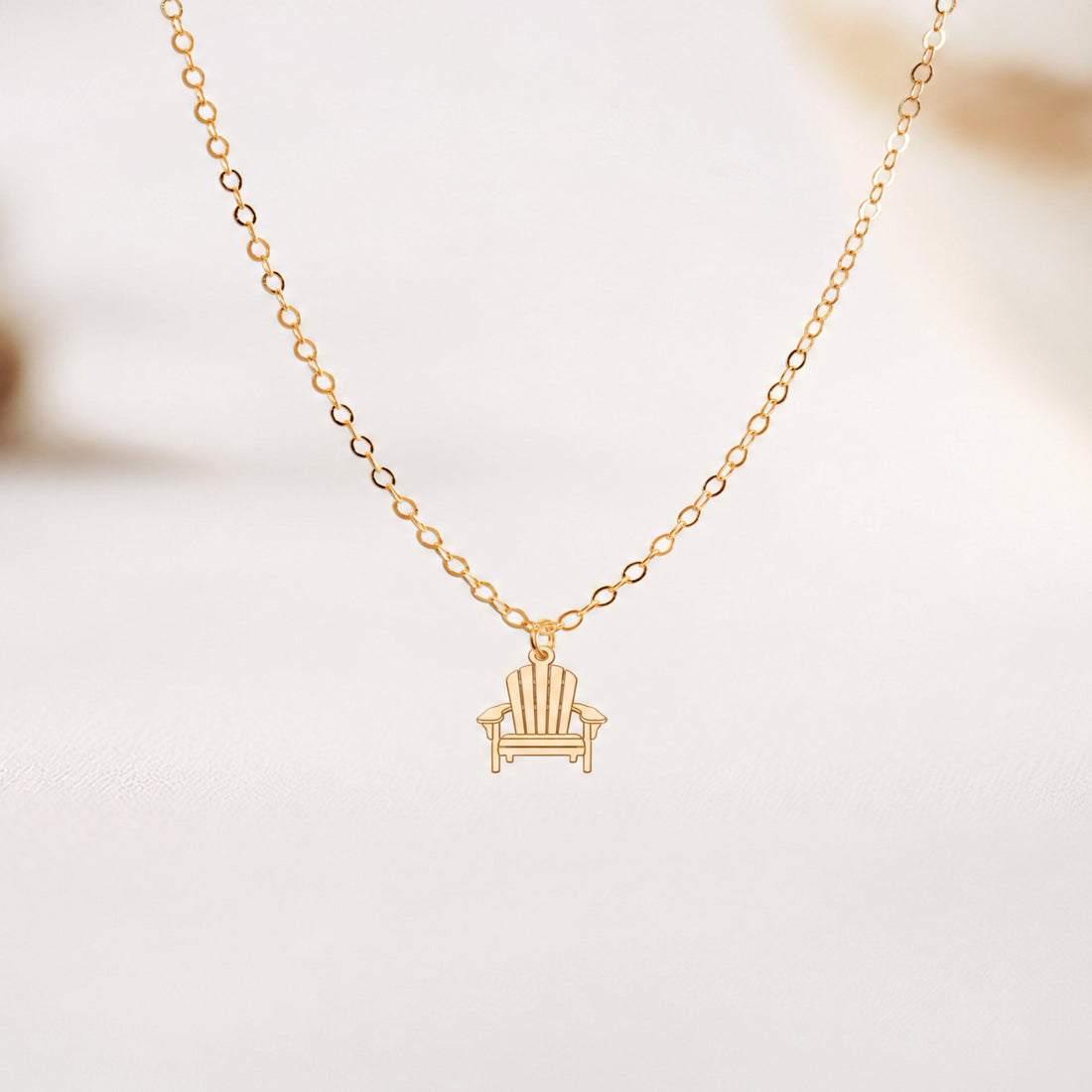 Adirondack Chair Charm Necklace