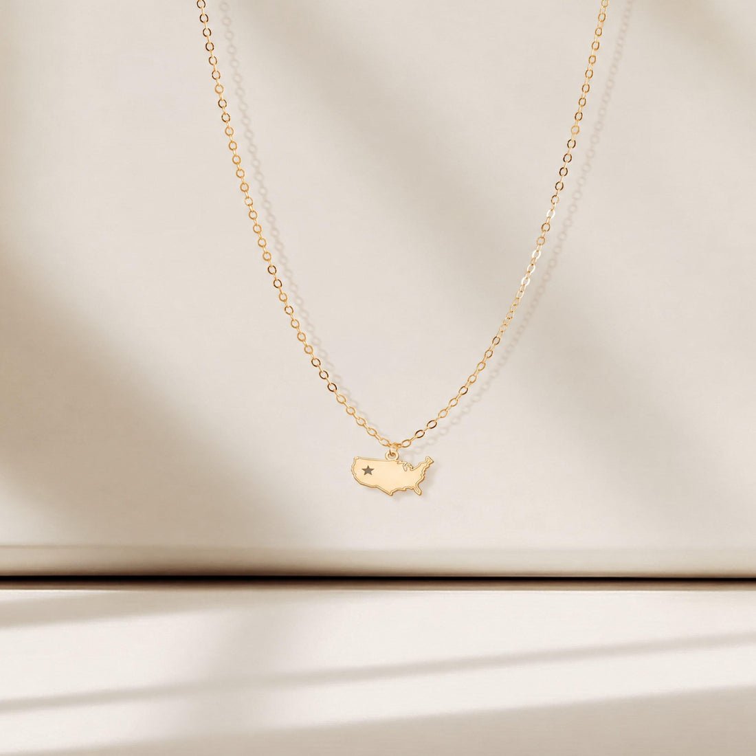 United States Charm Necklace
