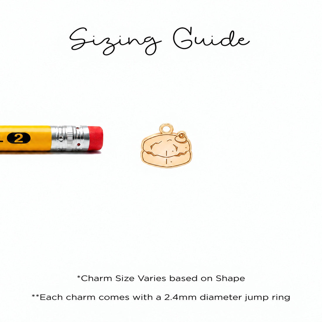 Round Scone Charm Necklace
