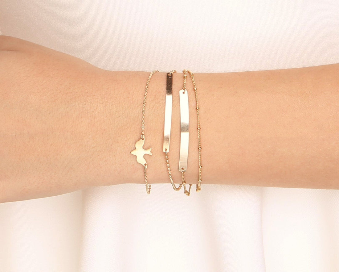 Bird Charm Bracelet
